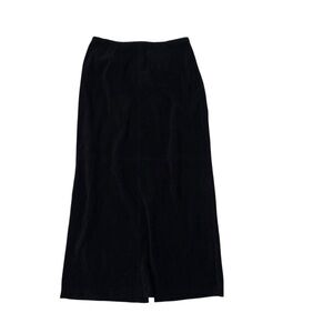 Norton McNaughton Black  Maxi midi Skirt, size 6